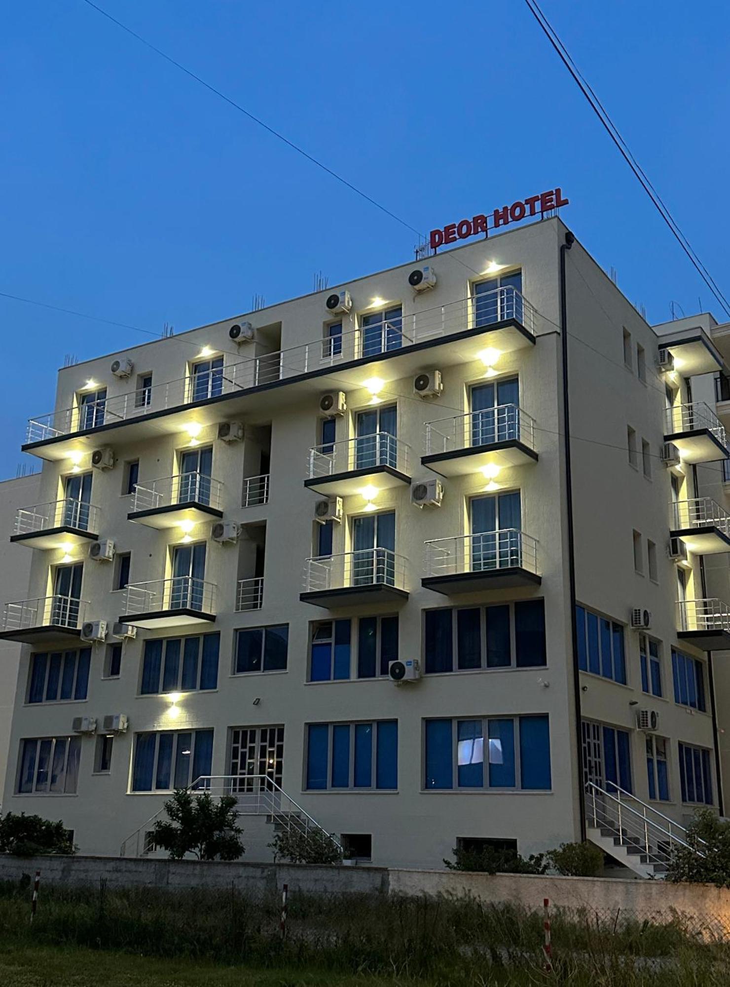 Deor Hotel Shëngjin Exterior foto